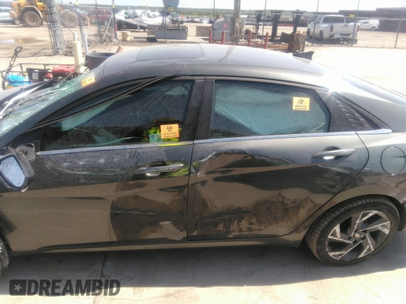 2024 Hyundai Elantra Limited with VIN KMHLP4DG4RU818145, listed as a IAAI auction lot 41881179 with 3,128 mi miles and . Bid and sale history available at DreamBid. Image 15.