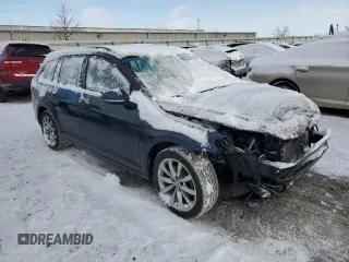 2016 Volkswagen Golf SportWagen TSI SE with VIN 3VWC17AUXGM517315, listed as a Copart auction lot 45204175 with 101,635 mi miles and Salvage Title. Bid and sale history available at carsss.com. Image 4.