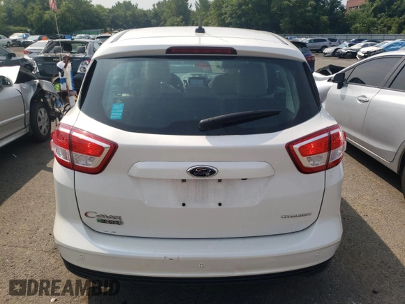 2017 Ford C-Max Energi Titanium with VIN 1FADP5FU3HL105023, listed as a Copart auction lot 65458784 with 64,443 mi miles and Salvage Title. Bid and sale history available at carsss.com. Image 6.