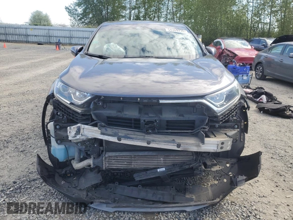 2018 Honda CR-V EX with VIN 2HKRW2H50JH639498, listed as a Copart auction lot 54369735 with Not Provided miles and Salvage Title. Bid and sale history available at DreamBid. Image 5.