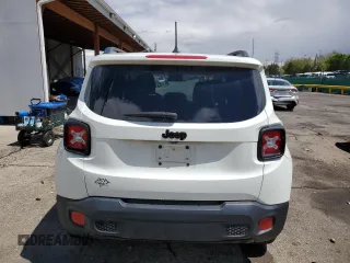 2017 Jeep Renegade Latitude with VIN ZACCJABB8HPE67123, listed as a Copart auction lot 55594475 with 101,646 mi miles and Salvage Title. Bid and sale history available at carsss.com. Image 6.