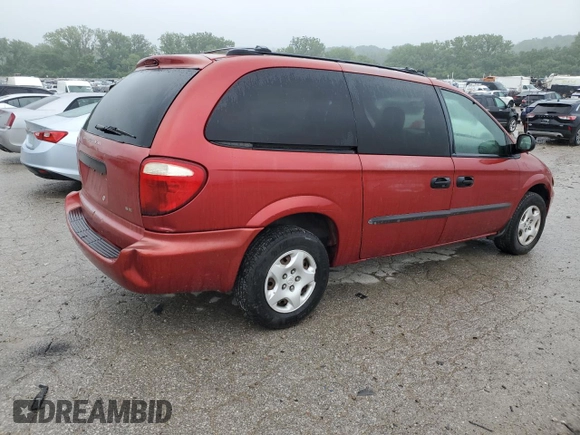 2003 Dodge Caravan SE with VIN 1D4GP24393B294620, listed as a Copart auction lot 57394185 with 208,677 mi miles and Salvage title. Bid and sale history available at DreamBid. Image 3.
