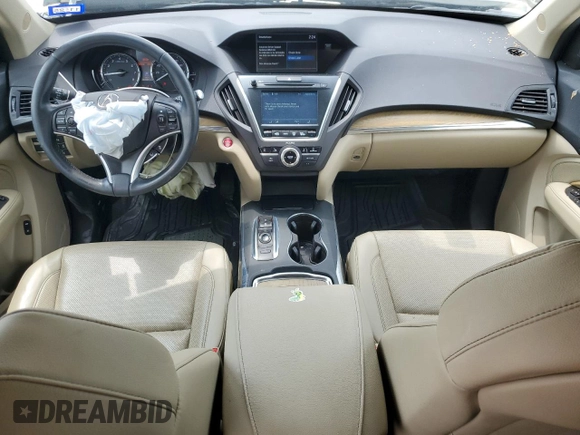 2019 Acura MDX Technology с VIN 5J8YD4H51KL014748, выставлен на аукционе Copart как лот 54630685 с пробегом 42 803 миль миль и Списание • Salvage title. История ставок и продаж доступна на DreamBid. Изображение 8.