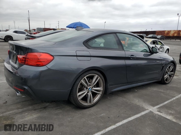 2014 BMW 4 Series 435i with VIN WBA3R1C5XEK190902, listed as a Copart auction lot 50799525 with 73,164 mi miles and Salvage Title. Bid and sale history available at carsss.com. Image 3.