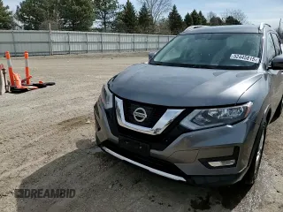 2017 Nissan Rogue SV with VIN KNMAT2MV5HP573539, listed as a Copart auction lot 52445815 with 98,804 mi miles and Salvage Title. Bid and sale history available at carsss.com. Image 13.