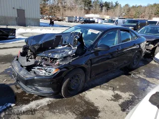 2020 Volkswagen Jetta S with VIN 3VWN57BU2LM057346, listed as a Copart auction lot 46430745 with 0 mi miles and Salvage Title. Bid and sale history available at carsss.com. Image 1.