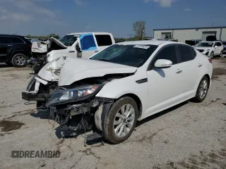 2015 Kia Optima LX with VIN KNAGM4A74F5615245, listed as a Copart auction lot 52326835 with 0 mi miles and Clean Title. Bid and sale history available at carsss.com. Image 1.