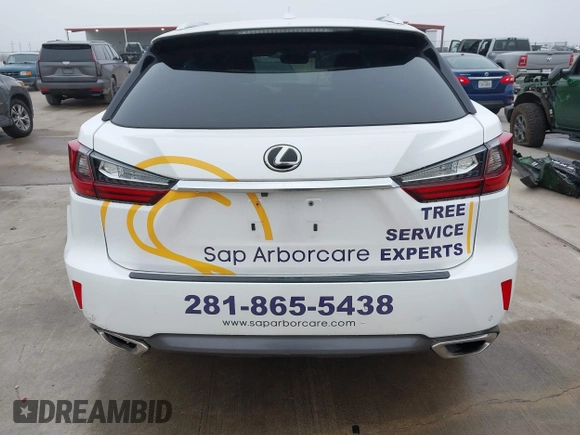 2016 Lexus RX 350 with VIN 2T2BZMCA5GC032156, listed as a IAAI auction lot 41623595 with 133,103 mi miles and . Bid and sale history available at DreamBid. Image 15.
