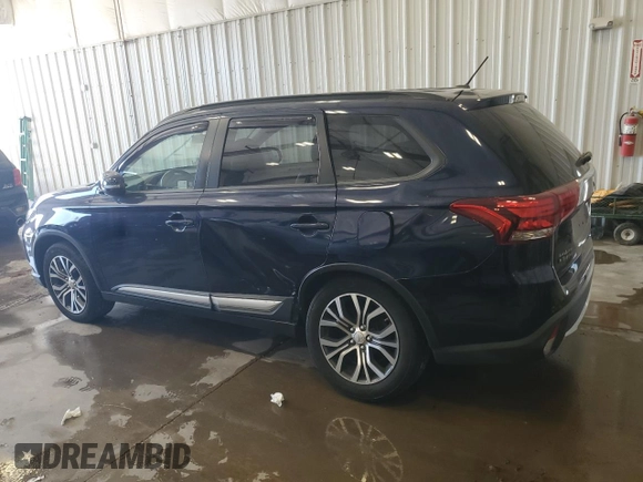 2016 Mitsubishi Outlander SE with VIN JA4AZ3A30GZ038641, listed as a Copart auction lot 56382595 with 82,863 mi miles and Non repairable. Bid and sale history available at DreamBid. Image 2.