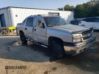 2005 Chevrolet Avalanche LS with VIN 3GNEC12Z75G154147, listed as a Copart auction lot 75171934 with Not Provided miles and Salvage Title. Bid and sale history available at DreamBid. Image 4.