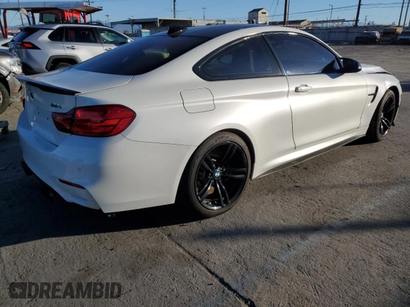 2015 BMW M4 with VIN WBS3R9C50FK331570, listed as a Copart auction lot 80739684 with 84,367 mi miles and Salvage Title. Bid and sale history available at carsss.com. Image 3.