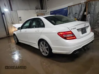 2014 Mercedes-Benz C 300 Sport with VIN WDDGF8AB1EA946000, listed as a Copart auction lot 48055805 with 81,071 mi miles and Salvage Title. Bid and sale history available at DreamBid. Image 2.