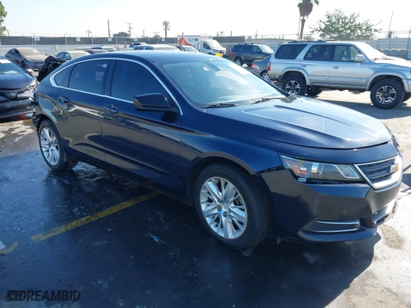 2017 Chevrolet Impala LS with VIN 2G11X5SA4H9157012, listed as a IAAI auction lot 41259842 with 167,161 mi miles. Bid and sale history available at carsss.com. Image 1.
