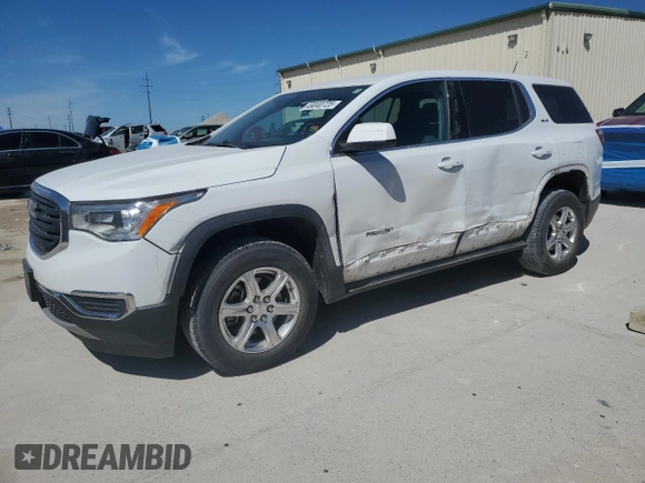 2019 GMC Acadia SLE z VIN 1GKKNKLA0KZ118241, wystawiony jako Copart lot #49040725 z przebiegiem 91 748 mil mil oraz Szkoda całkowita • Salvage title. Historia ofert i sprzedaży dostępna na DreamBid. Obrazek 1.