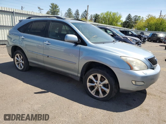2008 Lexus RX 350 with VIN 2T2HK31U78C049483, listed as a Copart auction lot 55213495 with 281,092 mi miles and Clean Title. Bid and sale history available at DreamBid. Image 4.