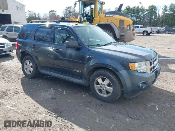 2008 Ford Escape XLT with VIN 1FMCU931X8KA86343, listed as a IAAI auction lot 42036419 with 146,836 mi miles. Bid and sale history available at carsss.com. Image 1.
