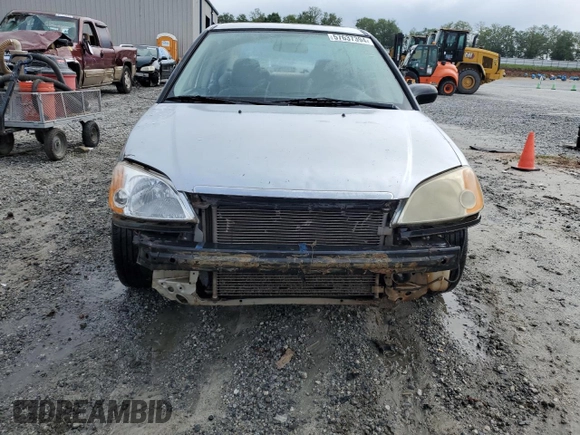 2001 Honda Civic LX with VIN 1HGES15551L074705, listed as a Copart auction lot 57637394 with 181,934 mi miles and Salvage Title. Bid and sale history available at carsss.com. Image 5.