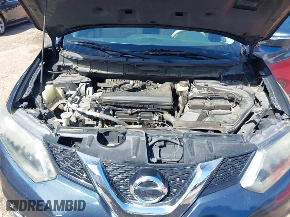 2014 Nissan Rogue S with VIN 5N1AT2MV2EC863123, listed as a IAAI auction lot 41823162 with 158,551 mi miles. Bid and sale history available at carsss.com. Image 10.