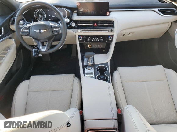2025 Genesis G70 2.5T с VIN KMTG34SC3SU154185, выставлен на аукционе Copart как лот 86526414 с пробегом 611 миль миль и Чистый • Clean title. История ставок и продаж доступна на DreamBid. Изображение 8.