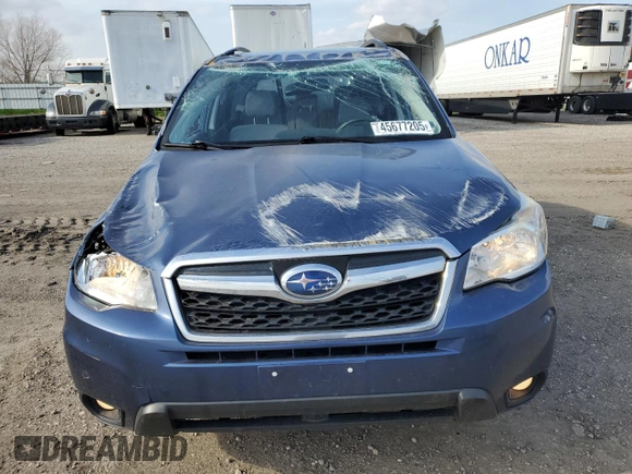 2014 Subaru Forester 2.5i Premium with VIN JF2SJAEC7EH419052, listed as a Copart auction lot 45677205 with 108,574 mi miles and Salvage Title. Bid and sale history available at carsss.com. Image 5.
