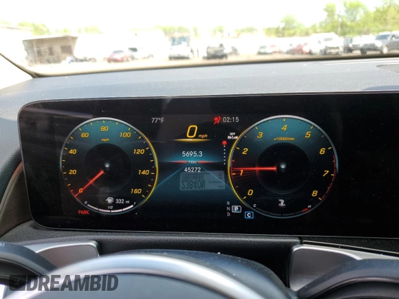 2023 Mercedes-Benz GLB 250 с VIN W1N4M4HB8PW334358, выставлен на аукционе Copart как лот 56156155 с пробегом 45 272 миль миль и Списание • Salvage title. История ставок и продаж доступна на DreamBid. Изображение 9.