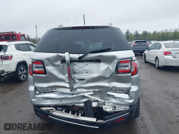 2015 GMC Acadia SLT with VIN 1GKKVRKD6FJ382279, listed as a IAAI auction lot 42165910 with 113,952 mi miles. Bid and sale history available at carsss.com. Image 16.