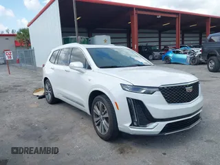 2020 Cadillac XT6 FWD Premium Luxury with VIN 1GYKPCRS6LZ193579, listed as a IAAI auction lot 42367917 with 39,647 mi miles and . Bid and sale history available at DreamBid. Image 1.