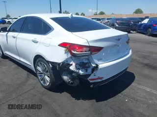 2018 Genesis G80 3.8L with VIN KMHGN4JE2JU238858, listed as a IAAI auction lot 42151733 with 49,512 mi miles and . Bid and sale history available at DreamBid. Image 6.