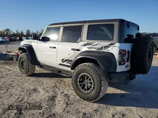 2022 Ford Bronco Raptor with VIN 1FMEE5JRXNLA50455, listed as a Copart auction lot 86580984 with 48,055 mi miles and Salvage Title. Bid and sale history available at carsss.com. Image 2.