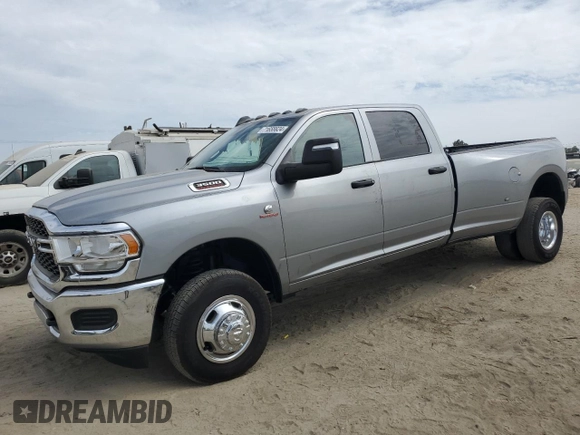 2024 Ram 3500 Tradesman with VIN 3C63RRGL2RG283749, listed as a Copart auction lot 71655624 with 0 mi miles and Salvage Title. Bid and sale history available at carsss.com. Image 1.