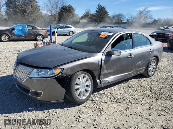 2012 Lincoln MKZ with VIN 3LNHL2GC8CR839500, listed as a Copart auction lot 80029124 with Not Provided miles and Clean Title. Bid and sale history available at DreamBid. Image 1.