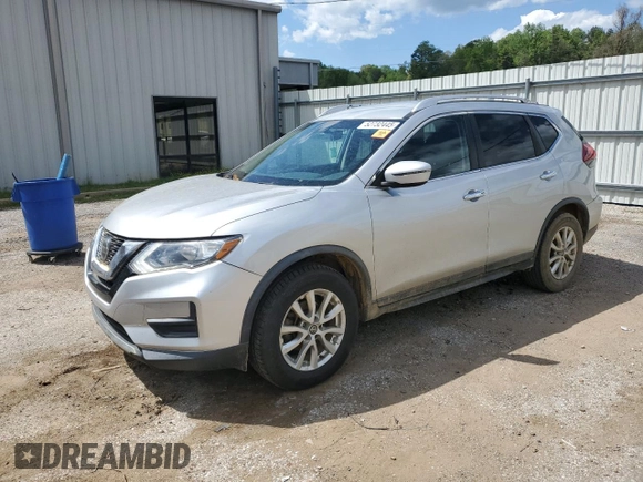 2018 Nissan Rogue SV with VIN KNMAT2MTXJP505788, listed as a Copart auction lot 52732445 with 158,514 mi miles and Salvage Title. Bid and sale history available at carsss.com. Image 1.