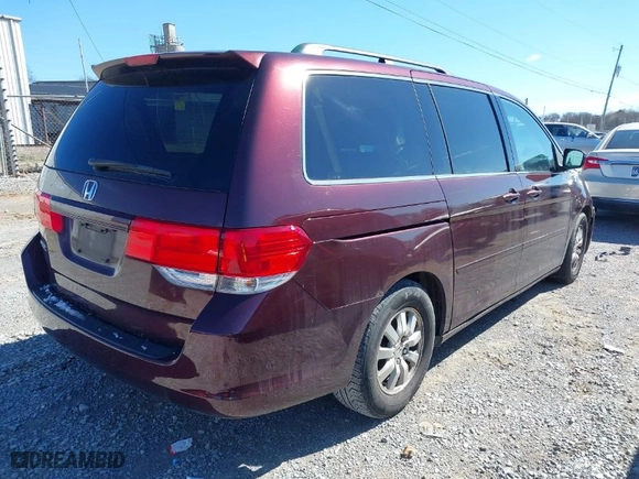 2009 Honda Odyssey EX-L with VIN 5FNRL38789B008220, listed as a IAAI auction lot 41627591 with NaN miles. Bid and sale history available at carsss.com. Image 4.