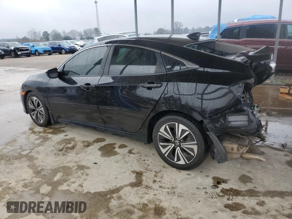 2017 Honda Civic Sedan EX-T with VIN 2HGFC1F30HH650545, listed as a Copart auction lot 45967905 with 166,207 mi miles and Salvage Title. Bid and sale history available at carsss.com. Image 2.