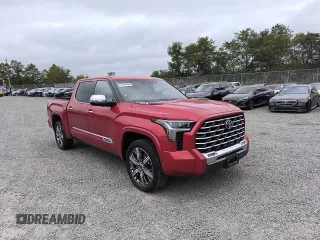 2023 Toyota Tundra Capstone Hybrid with VIN 5TFVC5DB3PX030312, listed as a Copart auction lot 73486854 with 5,533 mi miles and Clean title. Bid and sale history available at DreamBid. Image 3.