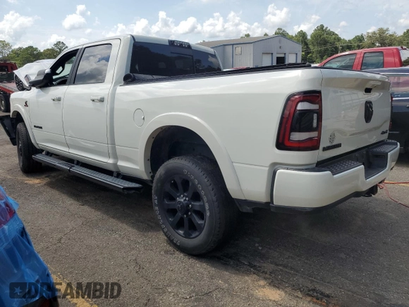 2020 Ram 3500 Laramie with VIN 3C63R3EL4LG219493, listed as a Copart auction lot 57276684 with 0 mi miles and Salvage Title. Bid and sale history available at carsss.com. Image 2.