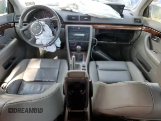 2005 Audi A4 3.0L with VIN WAULT68E85A021636, listed as a Copart auction lot 83424744 with 163,991 mi miles and Salvage Title. Bid and sale history available at carsss.com. Image 8.