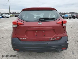 2020 Nissan Kicks SV with VIN 3N1CP5CV0LL514504, listed as a Copart auction lot 83325734 with 51,285 mi miles and Salvage Title. Bid and sale history available at carsss.com. Image 6.