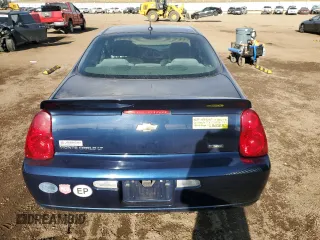 2007 Chevrolet Monte Carlo LT with VIN 2G1WK15K479416744, listed as a Copart auction lot 85472964 with 90,070 mi miles and Salvage Title. Bid and sale history available at carsss.com. Image 6.