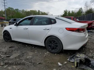 2017 Kia Optima LX with VIN KNAGT4L39H5146413, listed as a Copart auction lot 52831075 with 50,668 mi miles and Salvage Title. Bid and sale history available at carsss.com. Image 2.