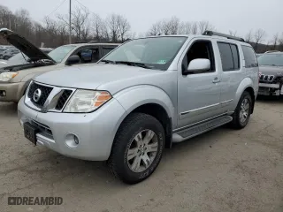 2012 Nissan Pathfinder SV with VIN 5N1AR1NB4CC604322, listed as a Copart auction lot 41395035 with 0 mi miles and Clean Title. Bid and sale history available at carsss.com. Image 1.