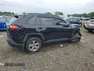 2022 Toyota RAV4 XLE with VIN 2T3P1RFV8NC312140, listed as a Copart auction lot 64375005 with 22,129 mi miles and Salvage title. Bid and sale history available at DreamBid. Image 3.