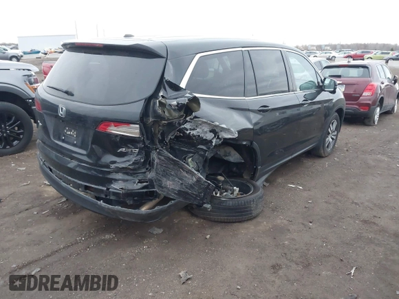2016 Honda Pilot EX with VIN 5FNYF6H38GB040082, listed as a IAAI auction lot 41837136 with 147,562 mi miles. Bid and sale history available at carsss.com. Image 4.