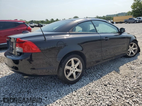 2011 Volvo C70 with VIN YV1672MC9BJ119775, listed as a Copart auction lot 63121274 with 0 mi miles and Salvage Title. Bid and sale history available at carsss.com. Image 3.