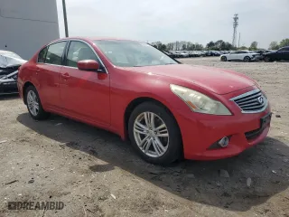 2010 Infiniti G37 Sedan x with VIN JN1CV6AR9AM453982, listed as a Copart auction lot 53033195 with 147,049 mi miles and Salvage Title. Bid and sale history available at carsss.com. Image 4.