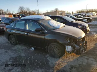 2014 Nissan Sentra S with VIN 3N1AB7AP7EY215572, listed as a Copart auction lot 48813075 with 131,134 mi miles and Non Repairable. Bid and sale history available at DreamBid. Image 4.