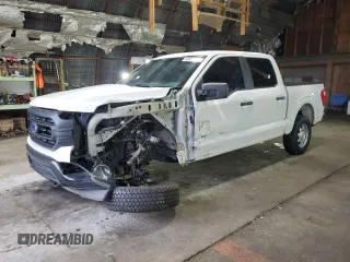 2022 Ford F-150 XL with VIN 1FTFW1E57NKD28966, listed as a Copart auction lot 65714825 with 77,121 mi miles and Salvage title. Bid and sale history available at DreamBid. Image 1.