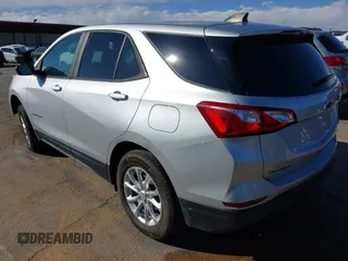 2020 Chevrolet Equinox LS with VIN 3GNAXHEV1LS654027, listed as a IAAI auction lot 41612632 with 87,311 mi miles. Bid and sale history available at carsss.com. Image 3.