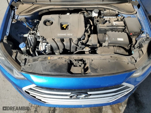 2018 Hyundai Elantra SEL with VIN 5NPD84LF9JH281382, listed as a Copart auction lot 43614285 with 85,143 mi miles and Salvage Title. Bid and sale history available at carsss.com. Image 11.
