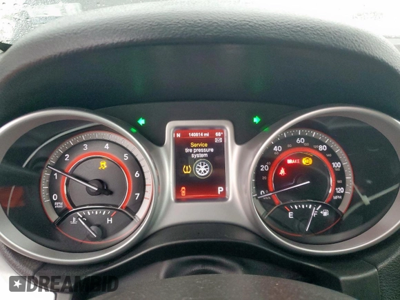 2013 Dodge Journey R/T with VIN 3C4PDCEG2DT500101, listed as a Copart auction lot 54759275 with 140,814 mi miles and Salvage title. Bid and sale history available at DreamBid. Image 9.